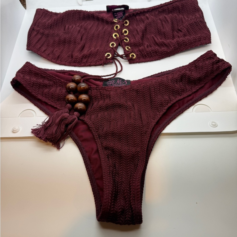 Hot Miami Styles Deep Red Apparel